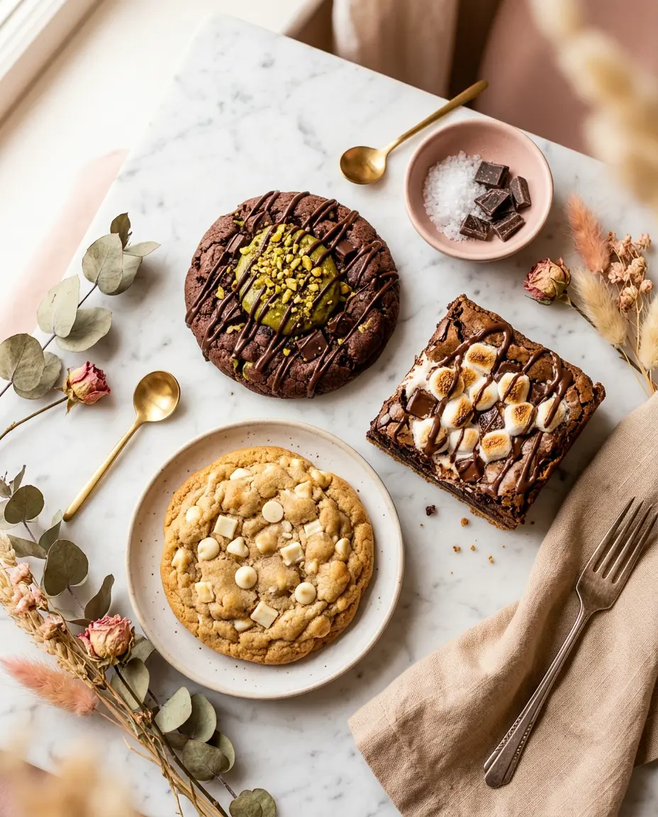 Selección de galletas artesanales Cremé & Chocolat